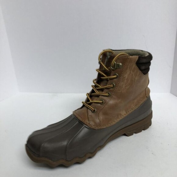 Sperry Mens Brewster Waterproof Boot Tan Size 8.5 M